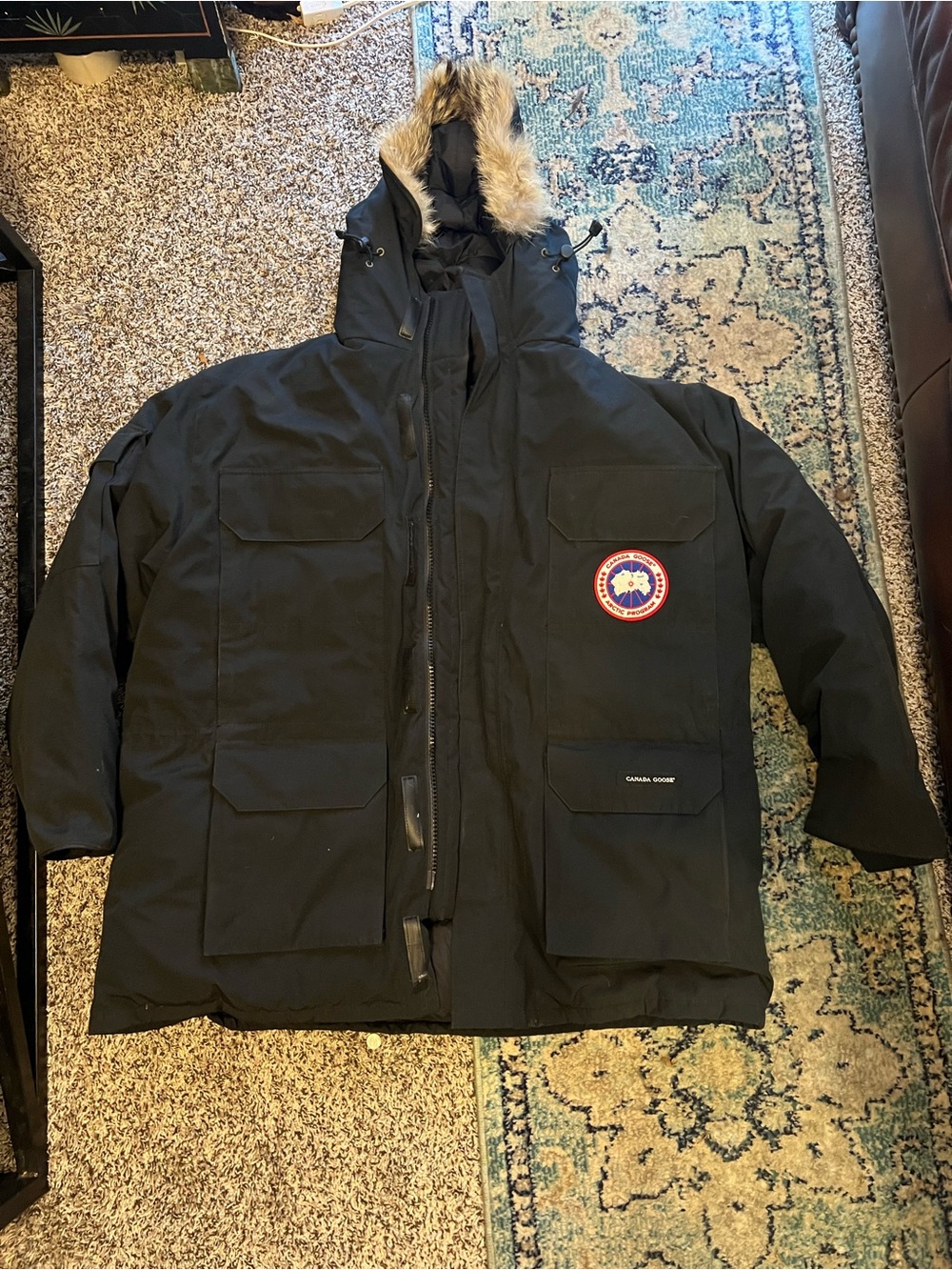 Canada Goose ( Arctic Program) Expedition  Down Parka Black Sz 2XL